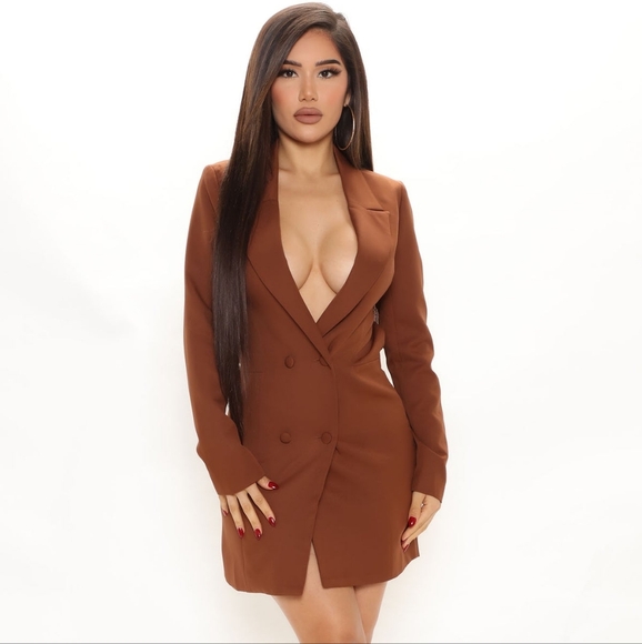 FASHION NOVA Blazer Mini Dress - NWT Excellent Condition. Size XS - Picture 2 of 13